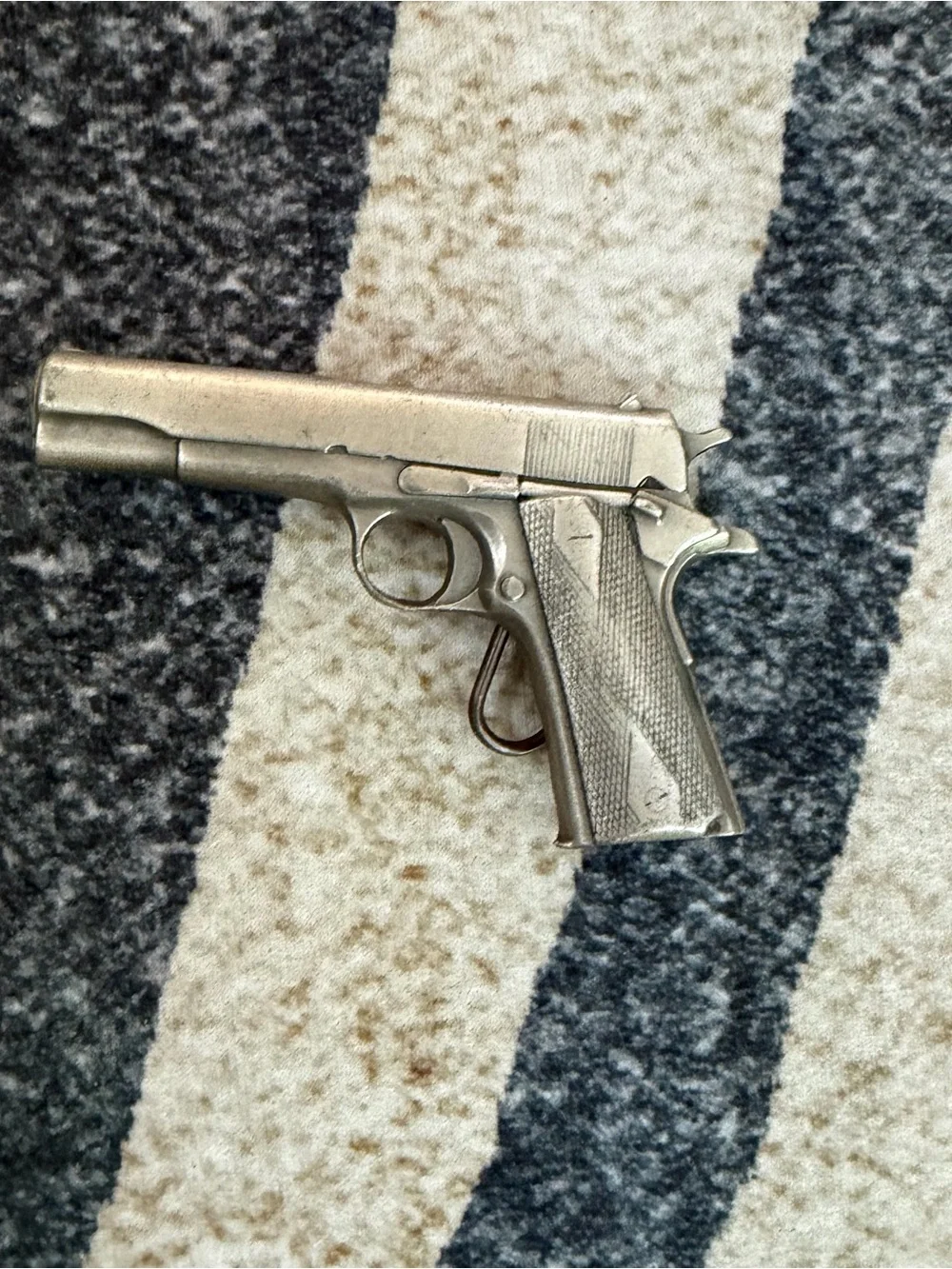 Bergamot Brass Works Vintage 1979 Belt Buckle Model-M156 Colt .45/1911 Pistol